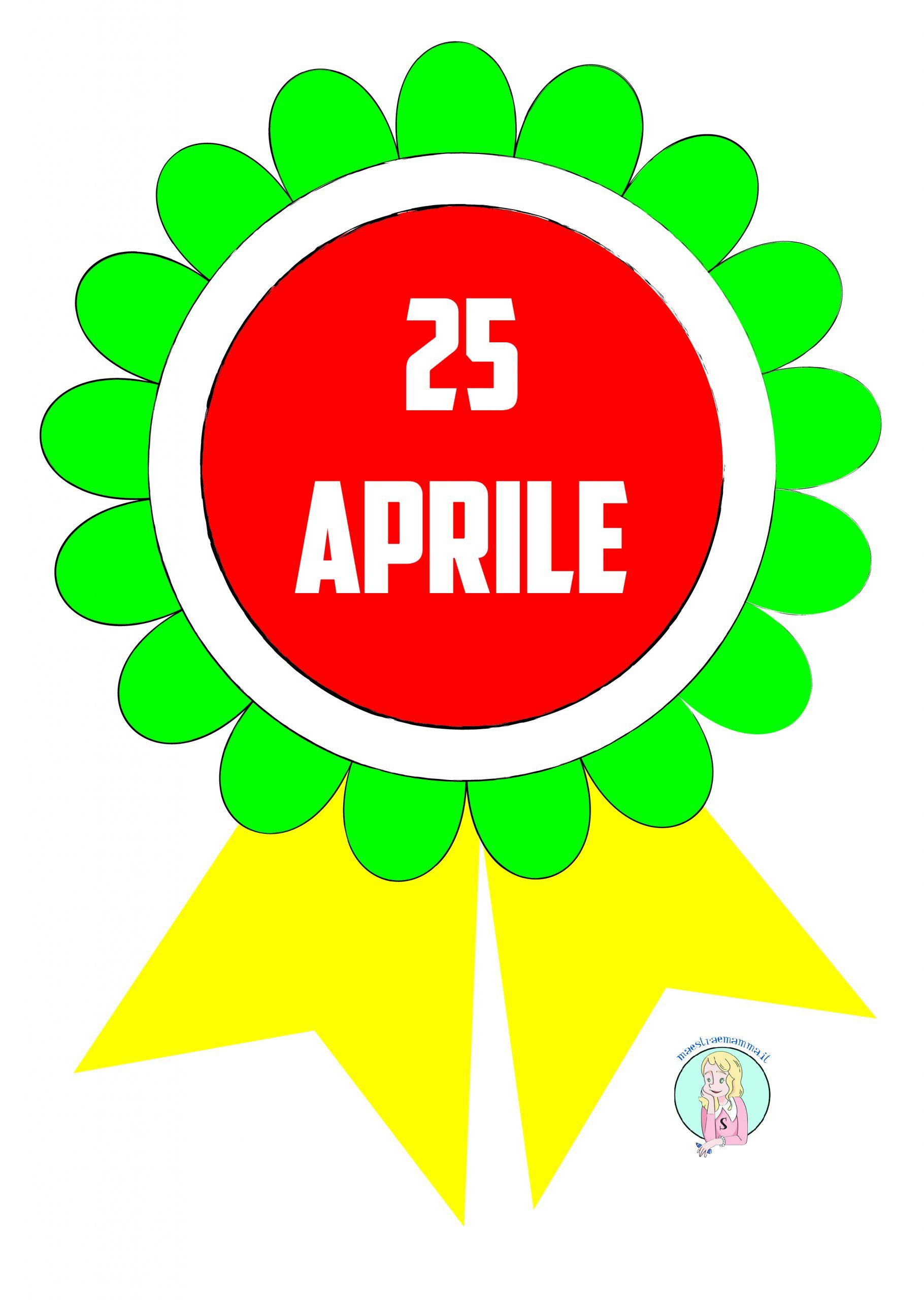 coccarda colorata 25 Aprile Festa della Liberazione: attività didattiche per la classe