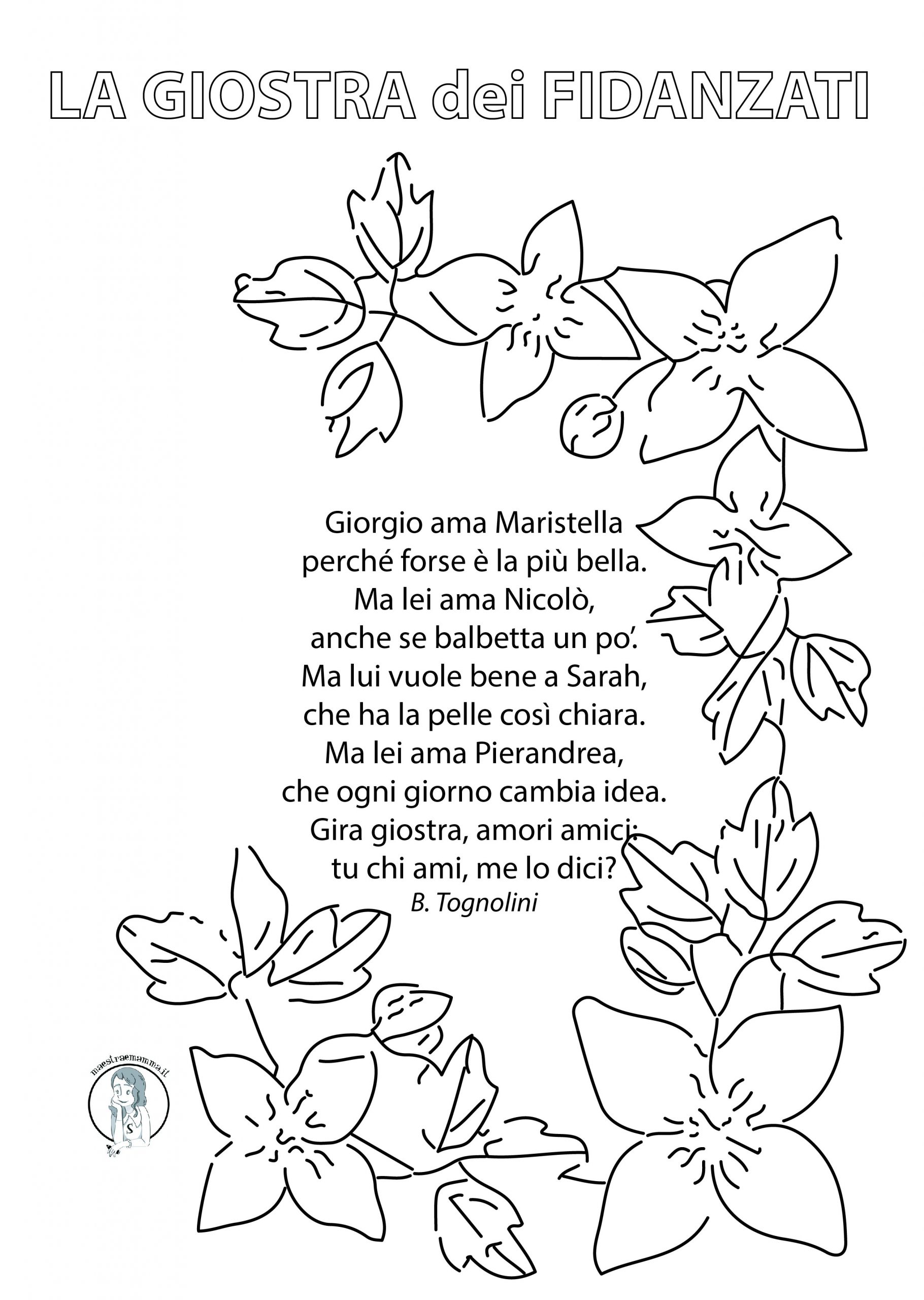 La giostra dei fidanzati - poesia per San valentino di Bruno Tognolini