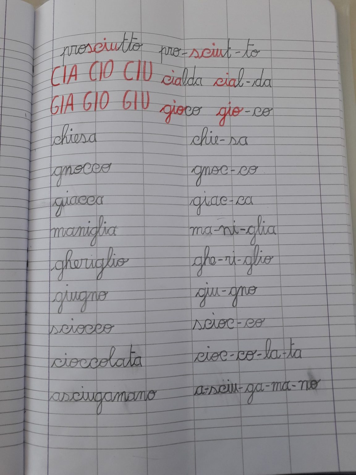 La Divisione In Sillabe Lavoro Svolto Sul Quaderno la-divisione-in-sillabe-lavoro-svolto-sul-quaderno